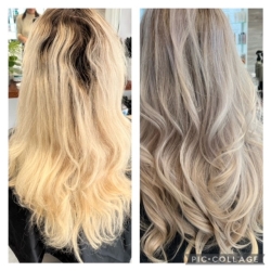 dameklip og balayage