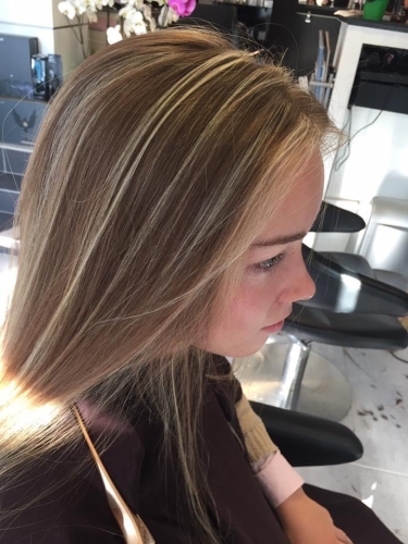 balayage og highlights