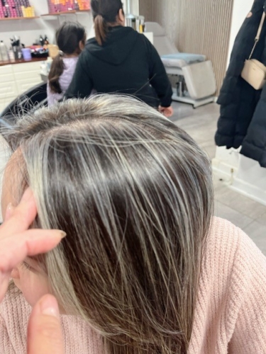dameklip i salon